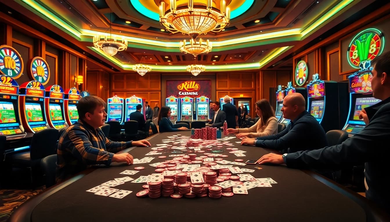 Experience the thrill of bandar mix parlay betting at a luxurious casino table.