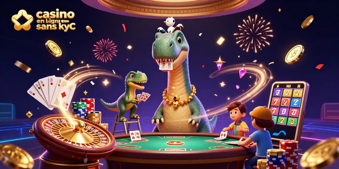 Jouez avec plaisir dans un casino en ligne sans KYC, sans vérification d'identité.