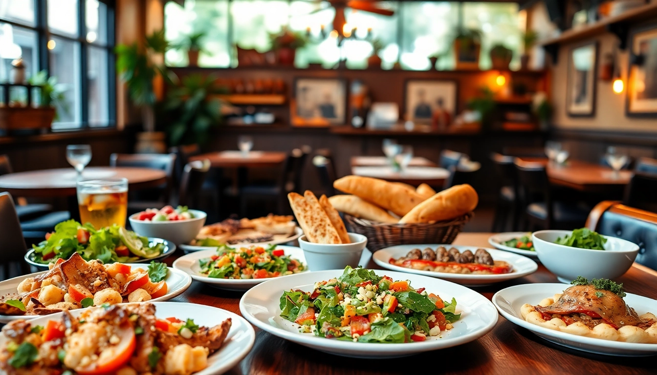 Delicious array of dishes at Clarksburg CA restaurants inviting culinary experiences.