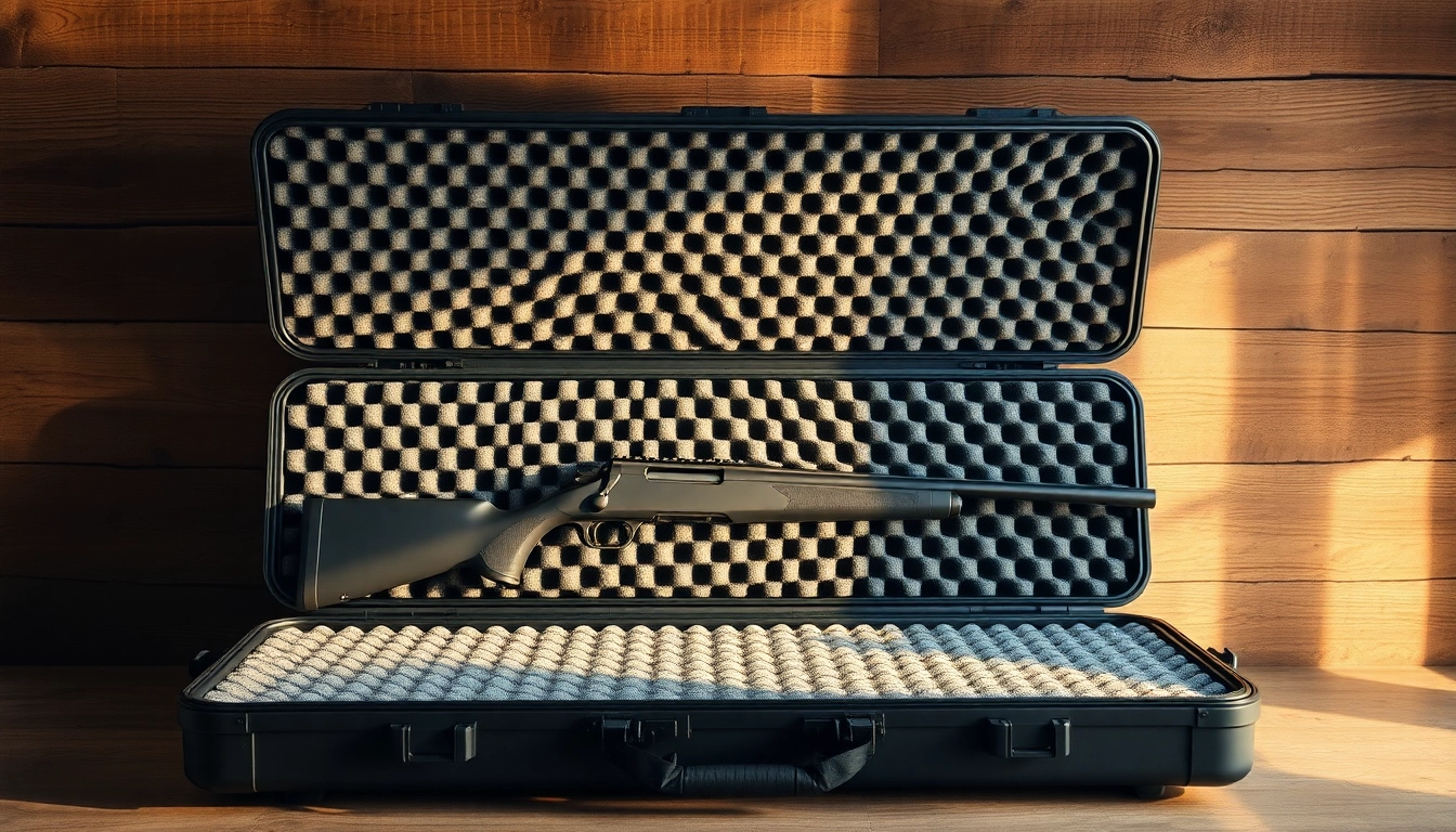 High-quality foam for rifle case showcasing soft texture and durability in a professional setting.