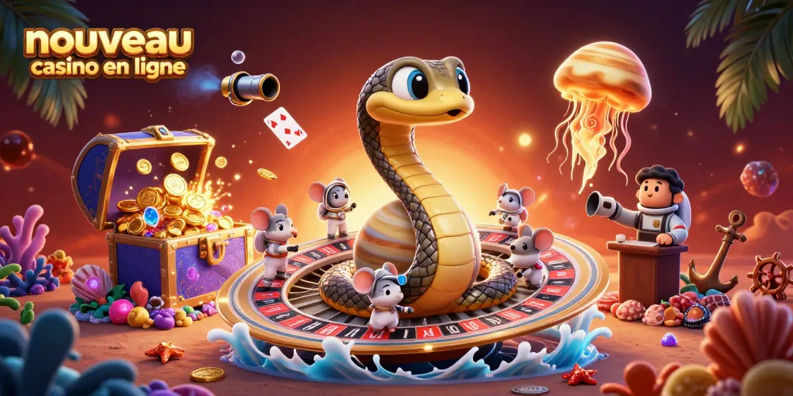 Jouez au nouveau casino en ligne avec des astronautes et une ambiance cosmique.