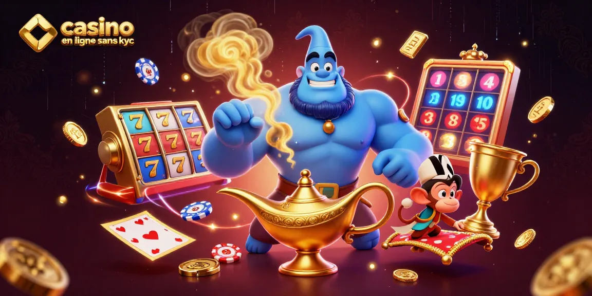 Jouez au casino en ligne sans KYC, découvrez des gains instantanés et des jackpots incroyables.