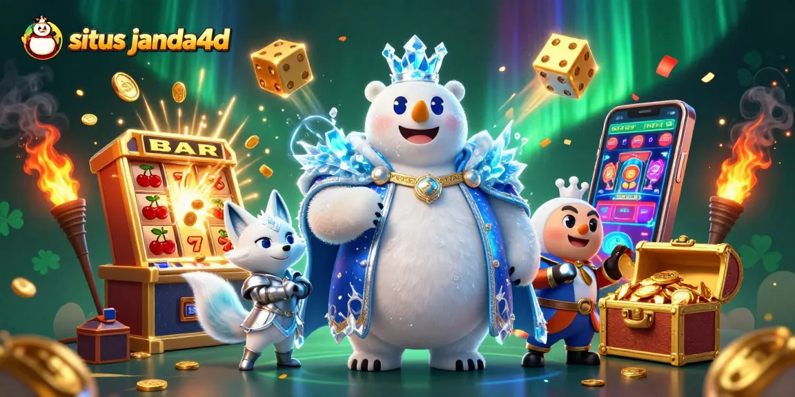 Menangkan jackpot di situs janda4d dengan raja es beruang kutub dan teman rubah bersinar.