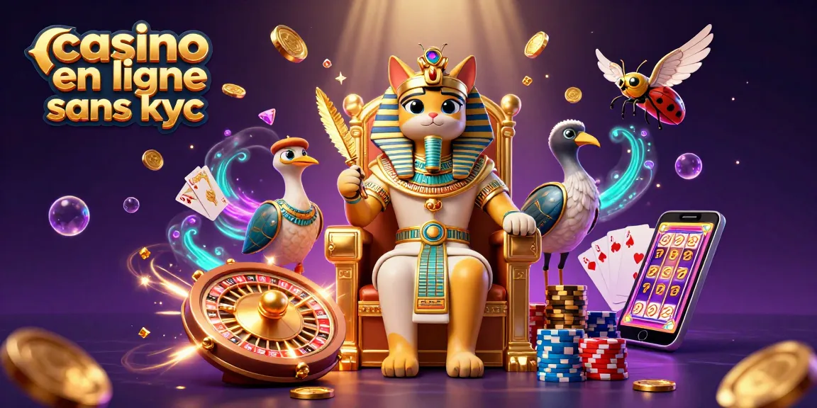 Jouez à des jeux passionnants dans un casino en ligne sans KYC et profitez d'une expérience de jeu anonyme.