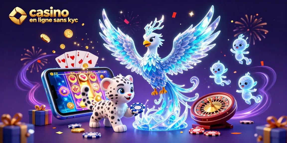 Jouez dans un casino en ligne sans KYC avec des personnages de jeux inspirants
