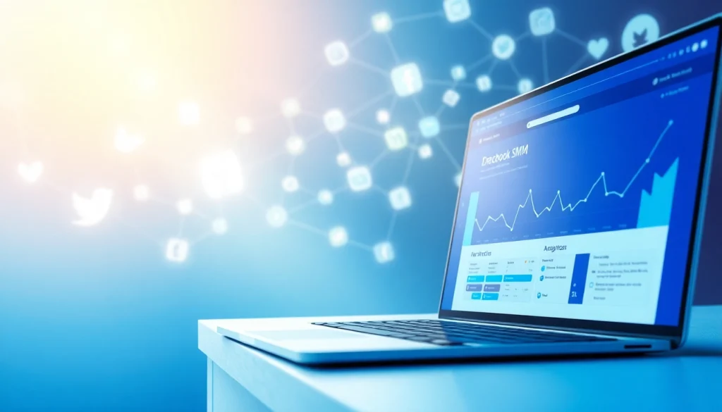 Enhance your growth with strategies from the facebook smm panel illustration showcasing analytics.