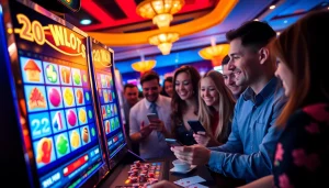 Exciting Kode4d slot game in action with vibrant visuals and engaged players