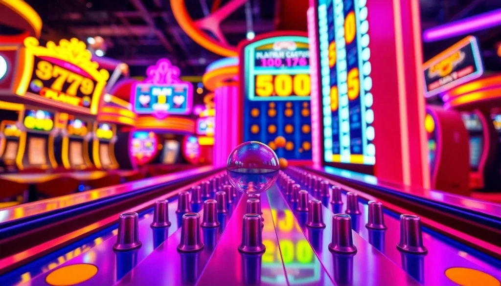 Rasakan keseruan situs plinko dengan bola jatuh ke papan permainan yang berkilau