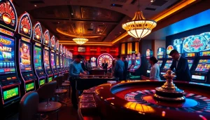 Experience the thrill of idnslot gaming with vibrant slot machines and exciting gameplay.