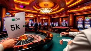 Rasakan sensasi bermain kasino dengan taruhan depo 5k di tempat perjudian kelas atas.
