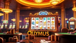 Experience the excitement of Olympus slot with a beautifully designed slot machine capturing ancient Greek mythology elements.