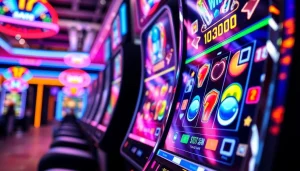 Slot deposit 1k pada tampilan mesin slot yang memikat dan menarik di kasino modern.