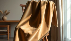 Verken de luxueuze textuur van stretch fluweel op een stijlvolle stoel in een gezellige ruimte.