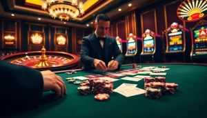 Participez à des sensations de premier ordre au meilleur casino en ligne France avec des actions de poker excitantes.