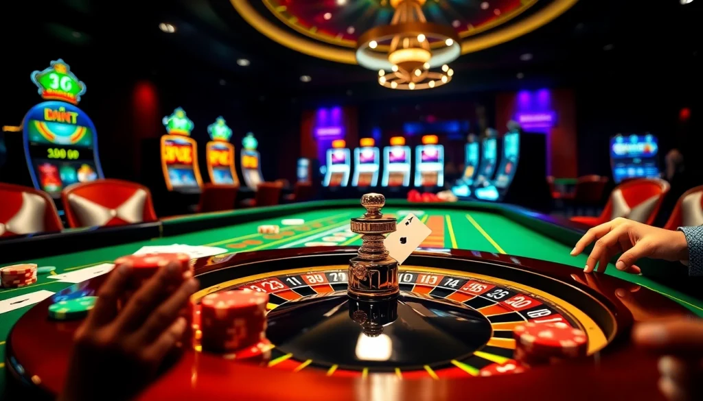 Un jeu de roulette palpitant au meilleur casino en ligne France présente des jetons vibrants et des cartes élégantes, invitant les joueurs à gagner.