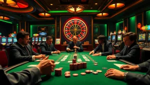 Vivez l'excitation du meilleur casino en ligne France avec des jeux de poker vibrants dans un cadre luxueux.