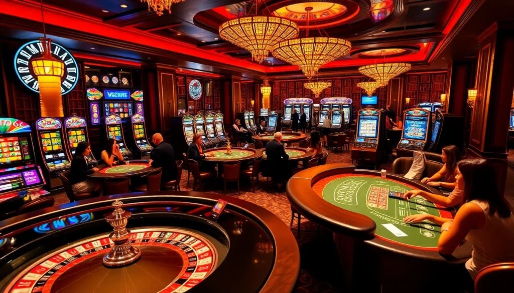 Vivez l'excitation du casino en ligne france avec des machines à sous vibrantes et des tables de poker.