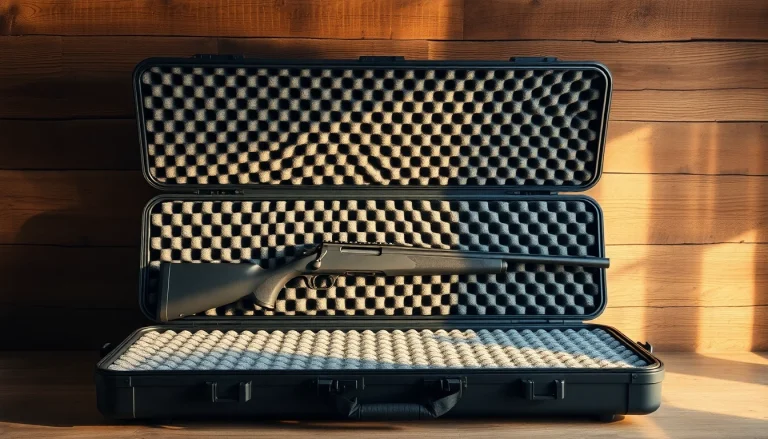 High-quality foam for rifle case showcasing soft texture and durability in a professional setting.