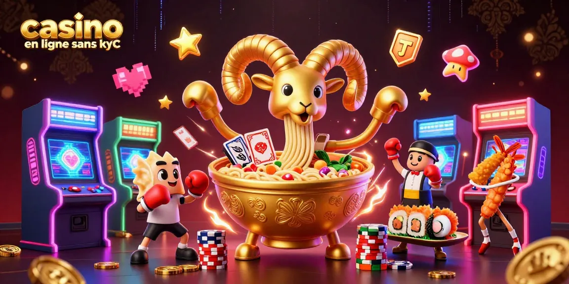 Jouer facilement sur un casino en ligne sans KYC, illustré par des personnages colorés et dynamiques