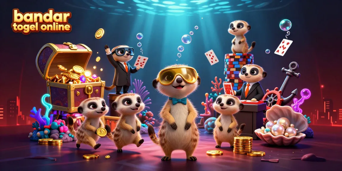 Engage in thrilling gameplay at bandar togel online with dynamic meerkat dealers in action.