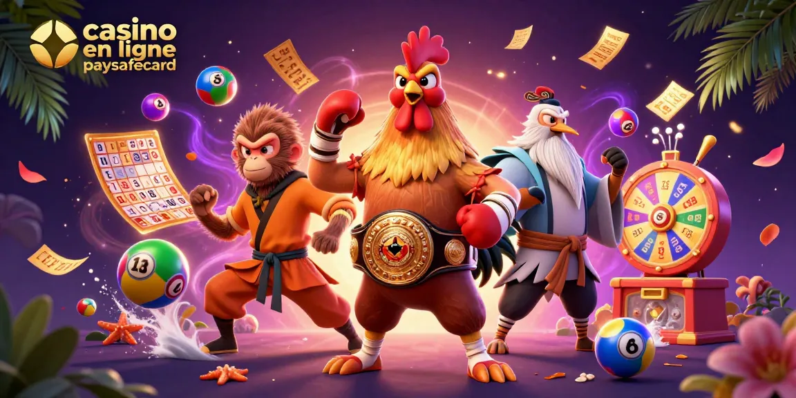 Jouez au casino en ligne paysafecard et gagnez avec des bonus captivants sur les jeux de loterie.