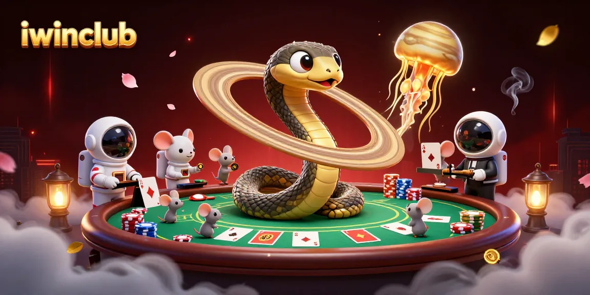 Experience the thrill of gambling with iwinclub as mice place bets on roulette rings.