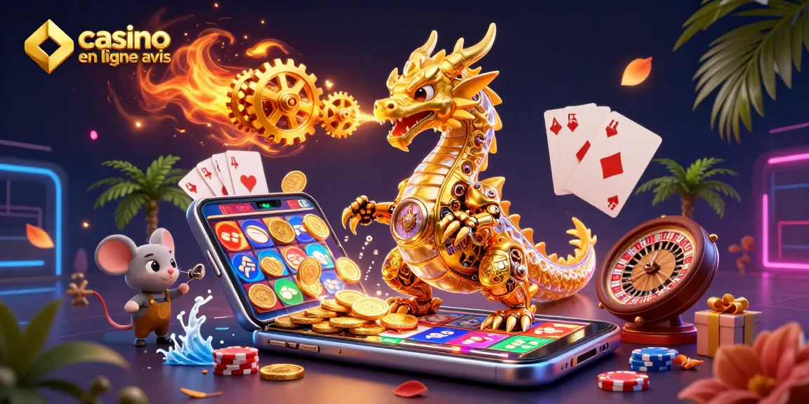 Jouez aux machines à sous avec l'avis sur les casinos en ligne, découvrez des promotions et des jeux captivants.