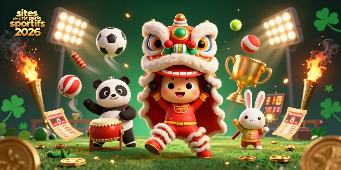 Utilisez les sites de paris sportifs 2026 pour gagner gros tout en célébrant le tournoi avec une danse de lion!