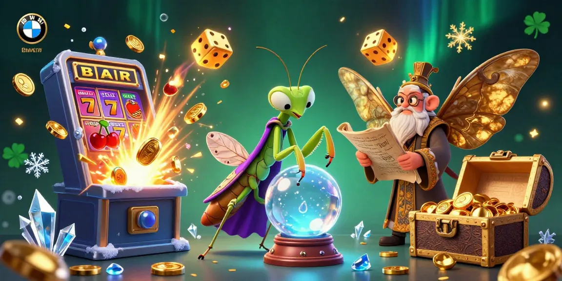 Experience the excitement of BMW777 with a vibrant scene featuring a fortune teller and more!