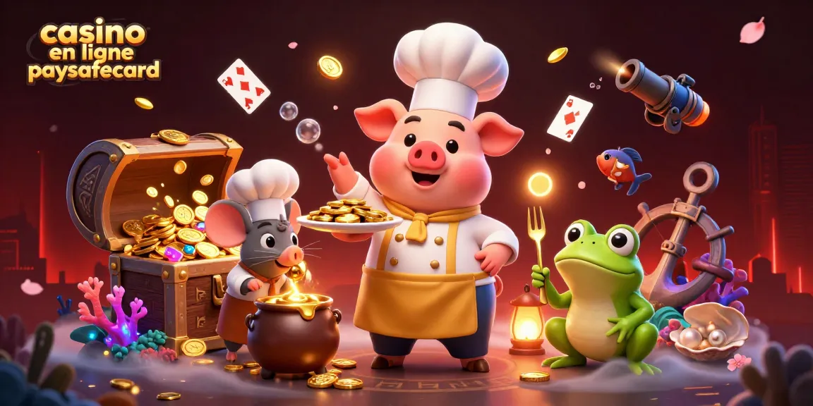 Découvrez les gains des meilleurs jeux au casino en ligne paysafecard avec des pièces d'or et des jeux captivants.